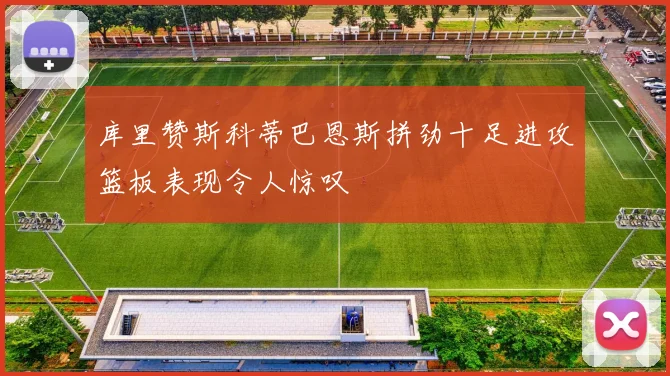 库里赞斯科蒂巴恩斯拼劲十足进攻篮板表现令人惊叹