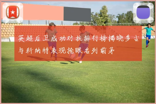 英超后卫成功对抗排行榜揭晓多古与科纳特表现抢眼名列前茅
